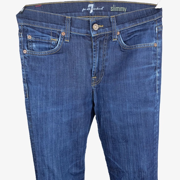 7 For All Mankind High Waist Slimmy Jean - Picture 4 of 12